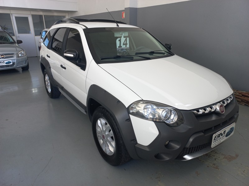 PALIO 1.8 MPI ADVENTURE WEEKEND 8V GASOLINA 4P MANUAL - 2014 - BENTO GONçALVES