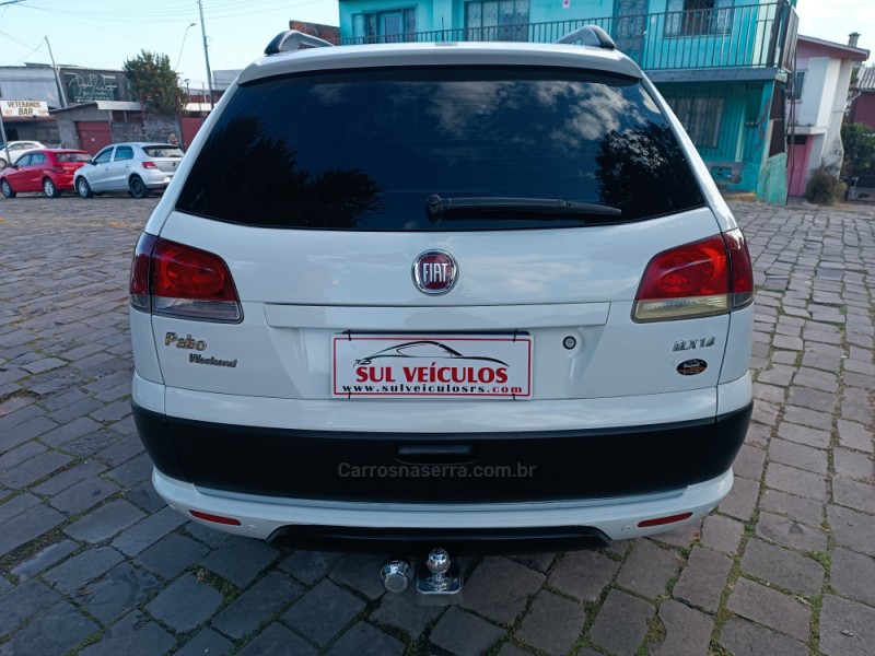 PALIO 1.4 MPI FIRE ELX WEEKEND 8V FLEX 4P MANUAL - 2010 - CAXIAS DO SUL