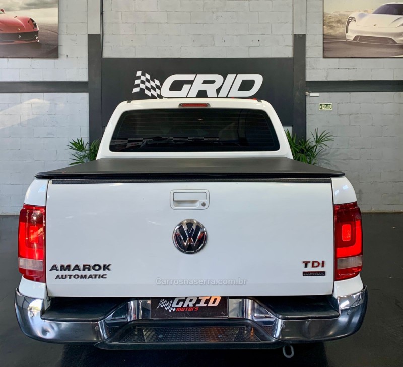 AMAROK 2.0 HIGHLINE 4X4 CD 16V TURBO INTERCOOLER DIESEL 4P AUTOMÁTICO - 2015 - ESTâNCIA VELHA