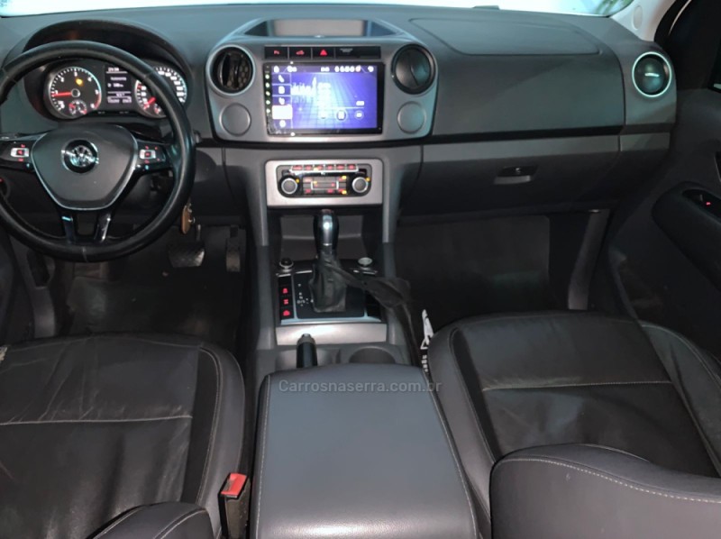 AMAROK 2.0 HIGHLINE 4X4 CD 16V TURBO INTERCOOLER DIESEL 4P AUTOMÁTICO - 2015 - ESTâNCIA VELHA