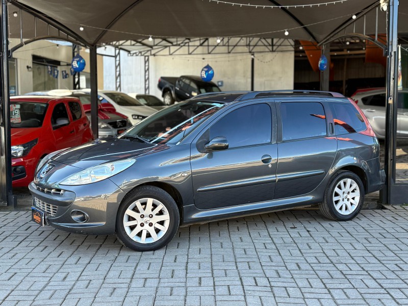 207 1.6 sw xs 16v flex 4p automatico 2009 lagoa vermelha