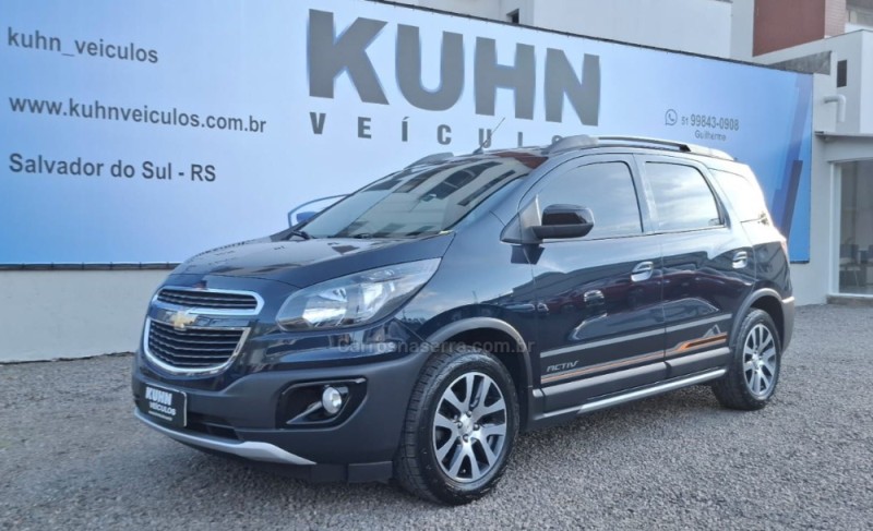 spin 1.8 activ 8v flex 4p automatico 2018 salvador do sul