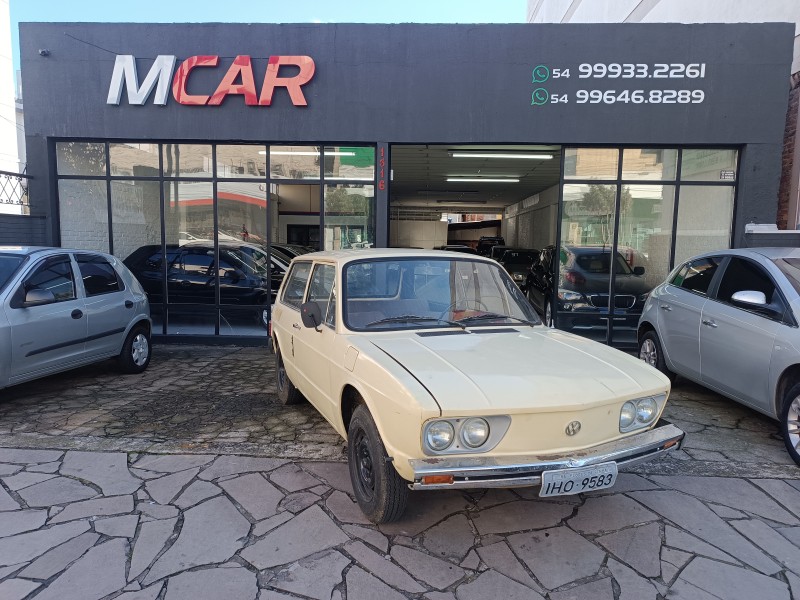 brasilia 1.6 8v gasolina 2p manual 1980 flores da cunha