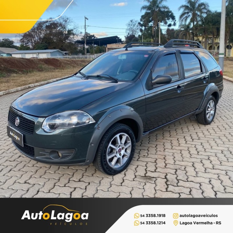 PALIO 1.4 MPI TREKKING WEEKEND 8V FLEX 4P MANUAL - 2010 - LAGOA VERMELHA