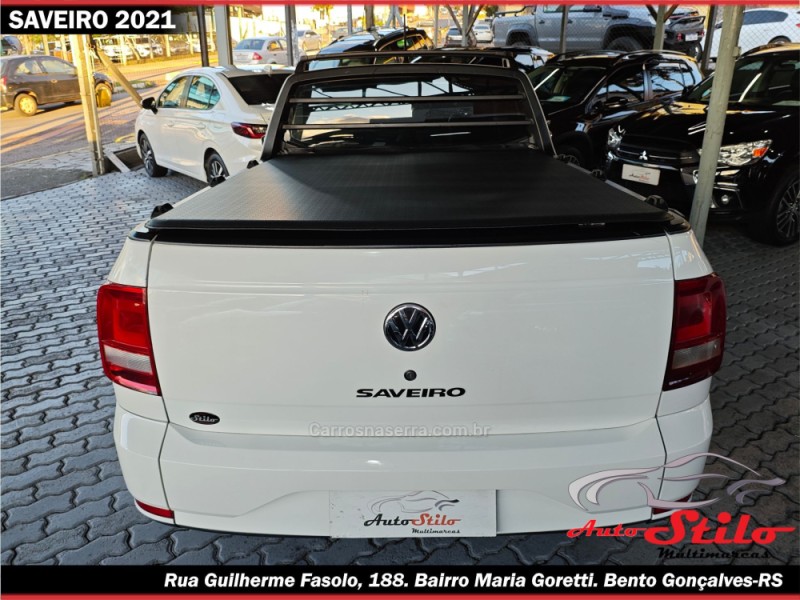 SAVEIRO 1.6 MI TRENDLINE CS 8V FLEX 2P MANUAL - 2021 - BENTO GONçALVES