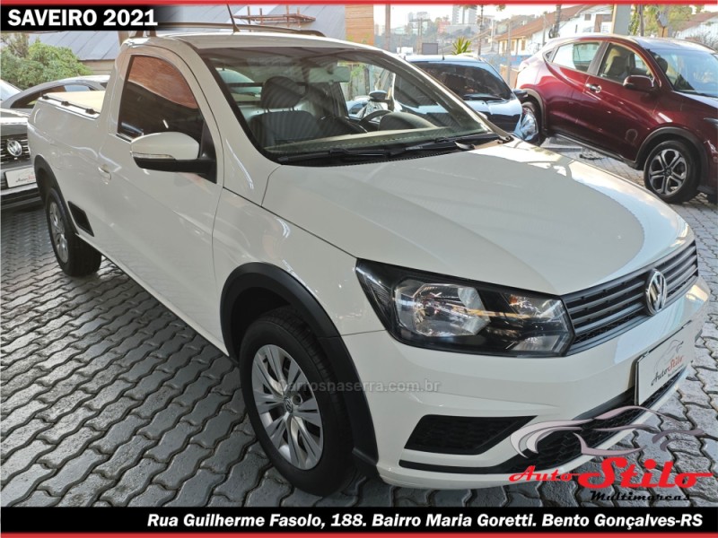 SAVEIRO 1.6 MI TRENDLINE CS 8V FLEX 2P MANUAL - 2021 - BENTO GONçALVES