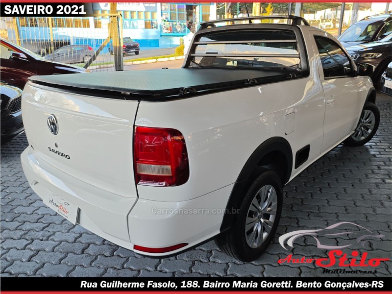 SAVEIRO 1.6 MI TRENDLINE CS 8V FLEX 2P MANUAL - 2021 - BENTO GONçALVES