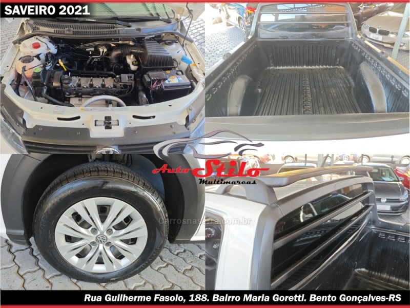 SAVEIRO 1.6 MI TRENDLINE CS 8V FLEX 2P MANUAL - 2021 - BENTO GONçALVES