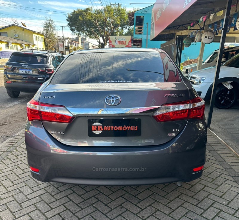 COROLLA 2.0 XEI 16V FLEX 4P AUTOMÁTICO - 2015 - PAROBé