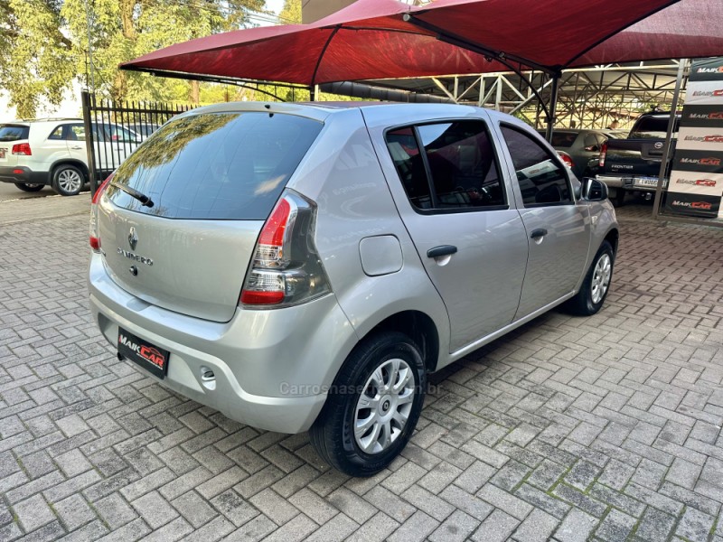 SANDERO 1.0 EXPRESSION 16V FLEX 4P MANUAL - 2014 - ESTâNCIA VELHA