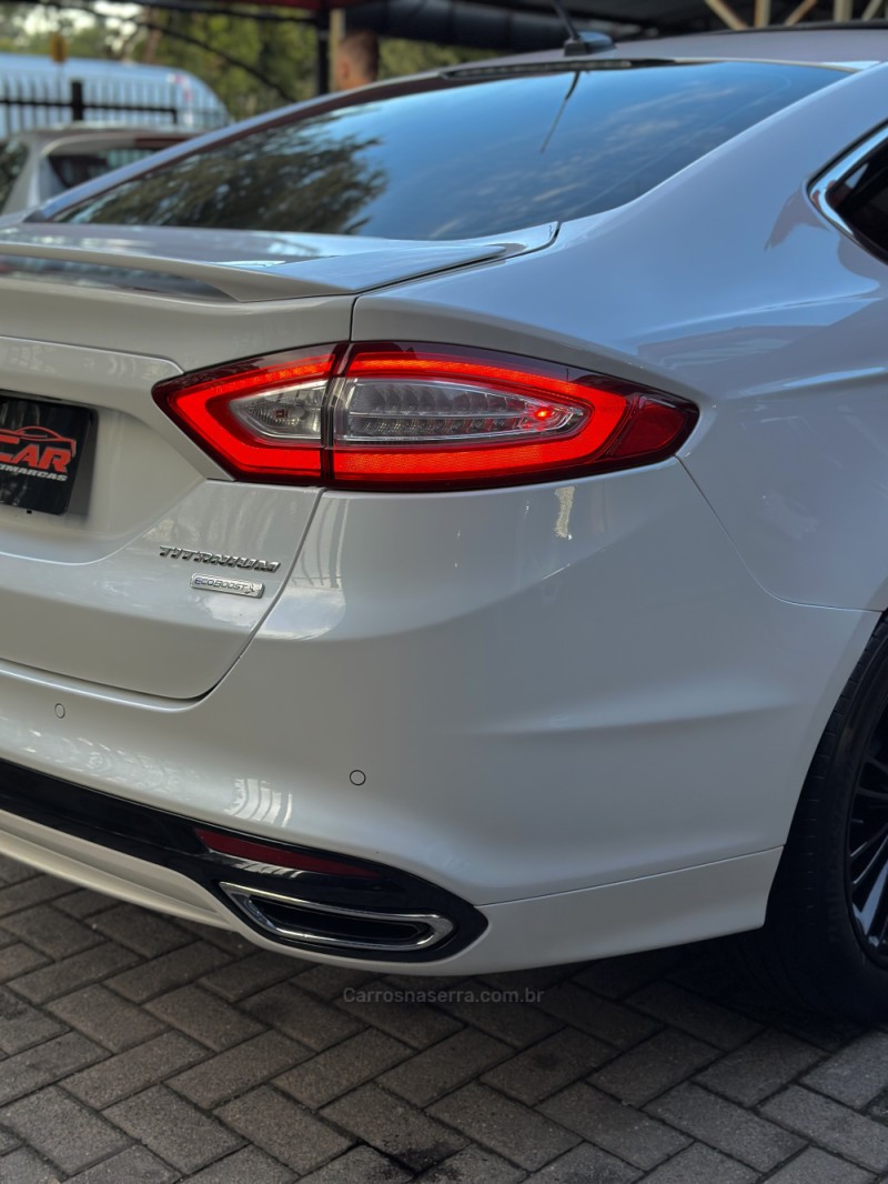 FUSION 2.0 TITANIUM FWD 16V GASOLINA 4P AUTOMÁTICO - 2014 - ESTâNCIA VELHA