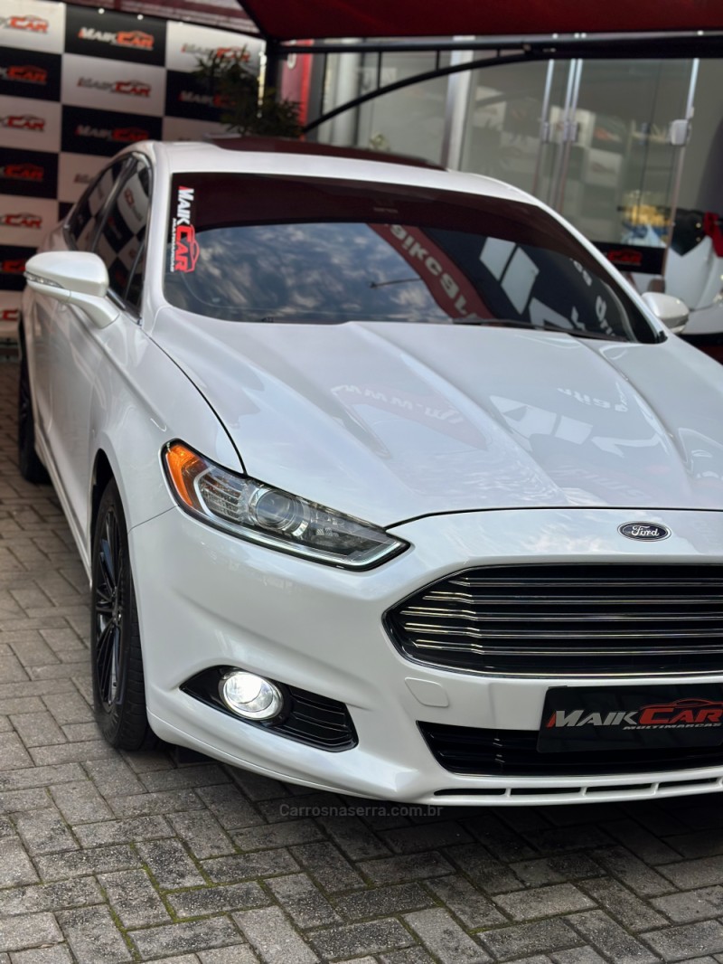 FUSION 2.0 TITANIUM FWD 16V GASOLINA 4P AUTOMÁTICO - 2014 - ESTâNCIA VELHA