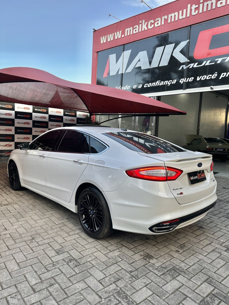 FUSION 2.0 TITANIUM FWD 16V GASOLINA 4P AUTOMÁTICO - 2014 - ESTâNCIA VELHA