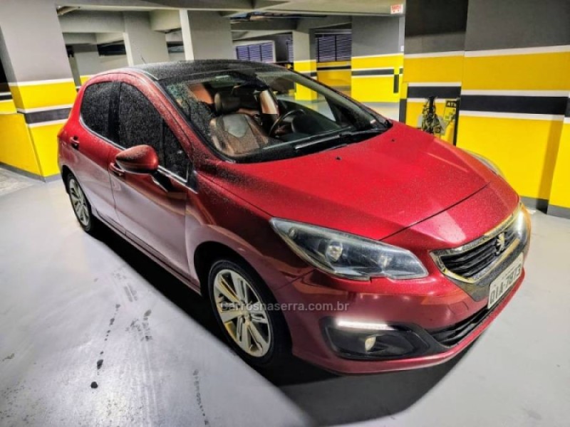 308 1.6 allure 16v flex 4p manual 2016 caxias do sul