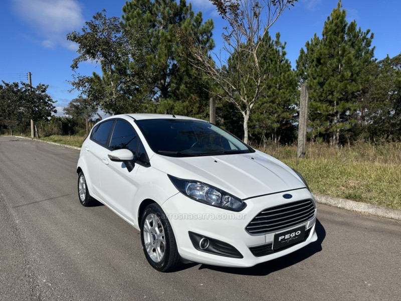 fiesta 1.6 sel hatch 16v flex 4p automatico 2016 bento goncalves