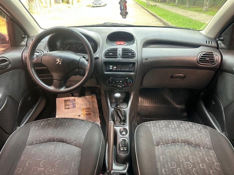 206 1.4 PRESENCE 8V GASOLINA 4P MANUAL - 2008 - CAXIAS DO SUL