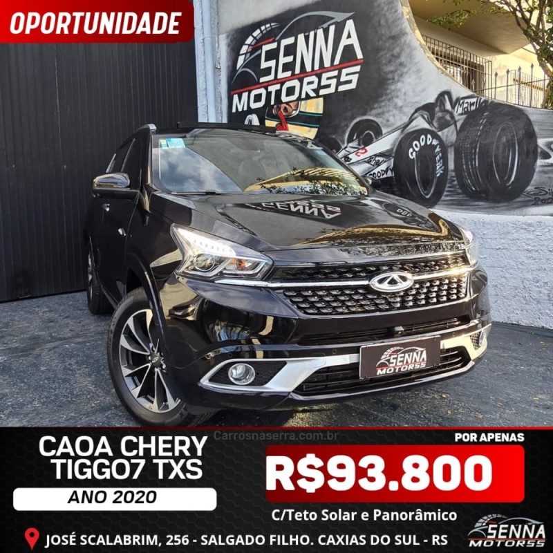 tiggo 1.5 16v turbo 7 txs flex 4p automatico 2020 caxias do sul