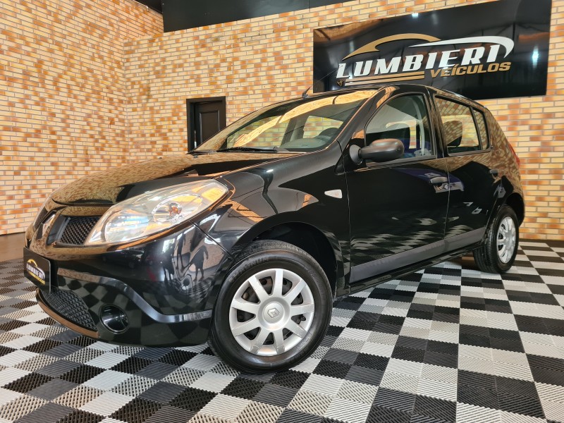 sandero 1.0 expression 16v flex 4p manual 2009 farroupilha
