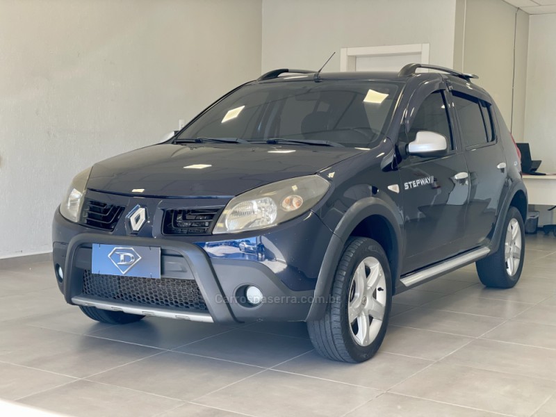 sandero 1.6 stepway 16v flex 4p manual 2009 caxias do sul