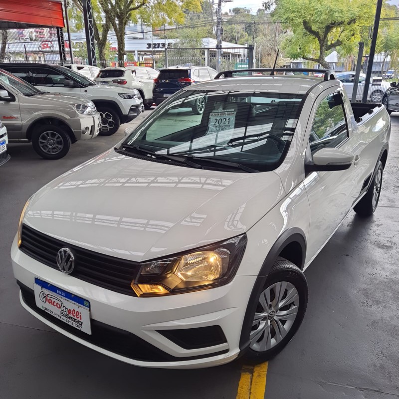 saveiro 1.6 mi trendline cs 8v flex 2p manual 2021 caxias do sul