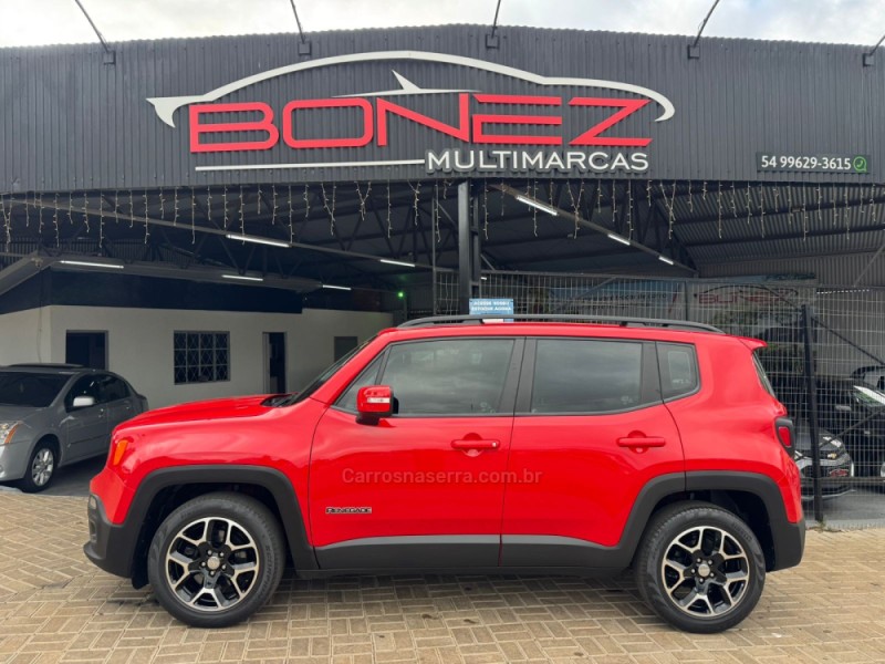 RENEGADE 1.8 16V FLEX LONGITUDE 4P AUTOMÁTICO - 2016 - TAPEJARA