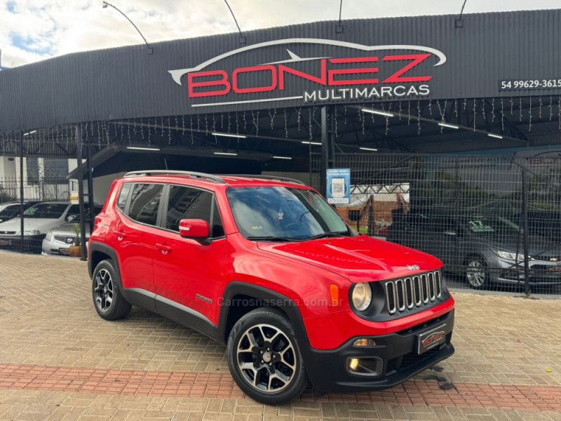 RENEGADE 1.8 16V FLEX LONGITUDE 4P AUTOMÁTICO - 2016 - TAPEJARA