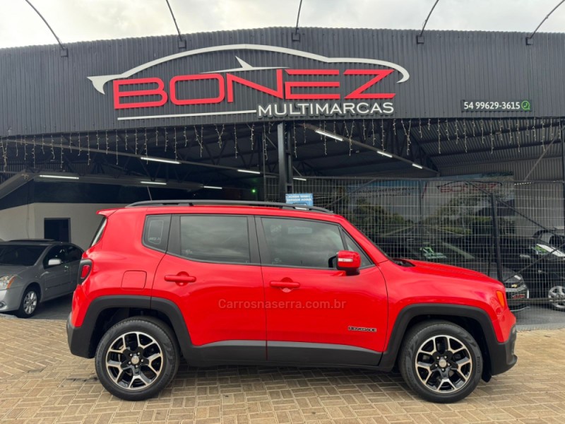 RENEGADE 1.8 16V FLEX LONGITUDE 4P AUTOMÁTICO - 2016 - TAPEJARA