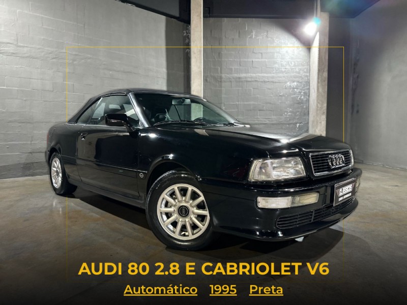 80 2.8 e cabriolet v6 174cv gasolina 2p automatico 1995 caxias do sul