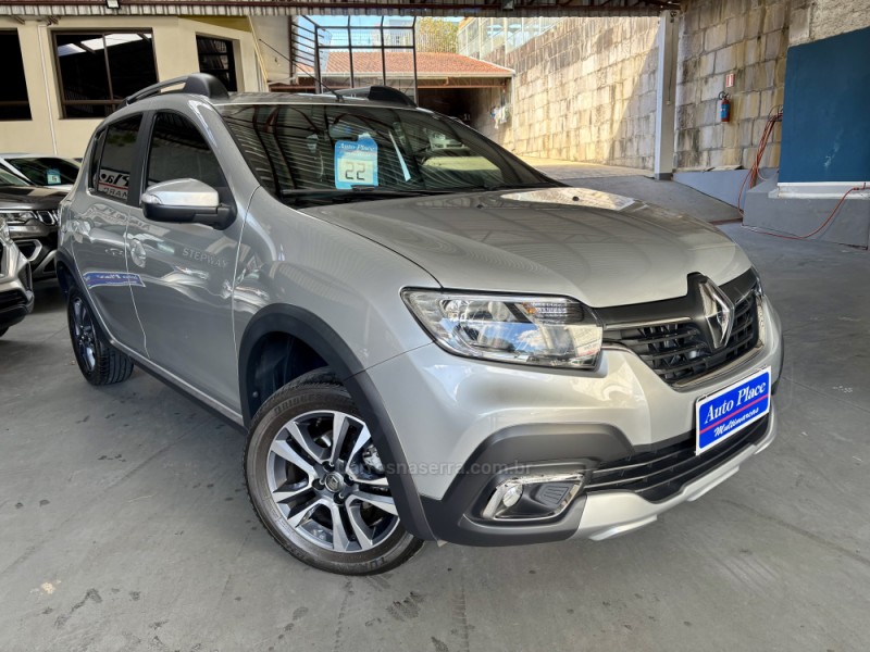 SANDERO 1.6 STEPWAY ICONIC X-TRONIC 16V FLEX 4P AUTOMÁTICO - 2022 - CAXIAS DO SUL