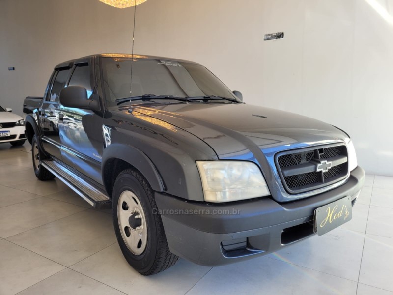 S10 2.4 MPFI ADVANTAGE 4X2 CD 8V GASOLINA 4P MANUAL - 2007 - CANELA