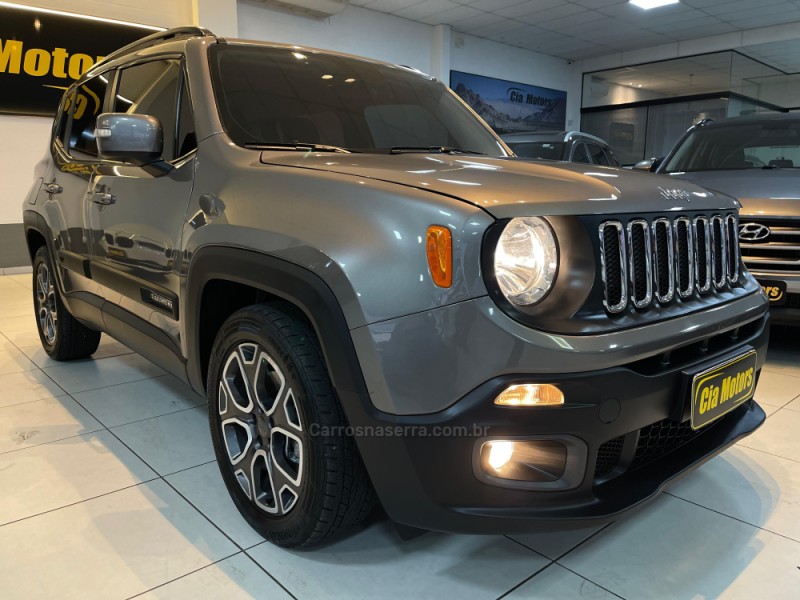 RENEGADE 1.8 16V FLEX LONGITUDE 4P AUTOMÁTICO - 2018 - SãO LEOPOLDO