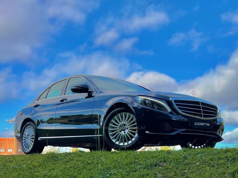 c 180 1.6 cgi exclusive 16v turbo gasolina 4p automatico 2018 bento goncalves