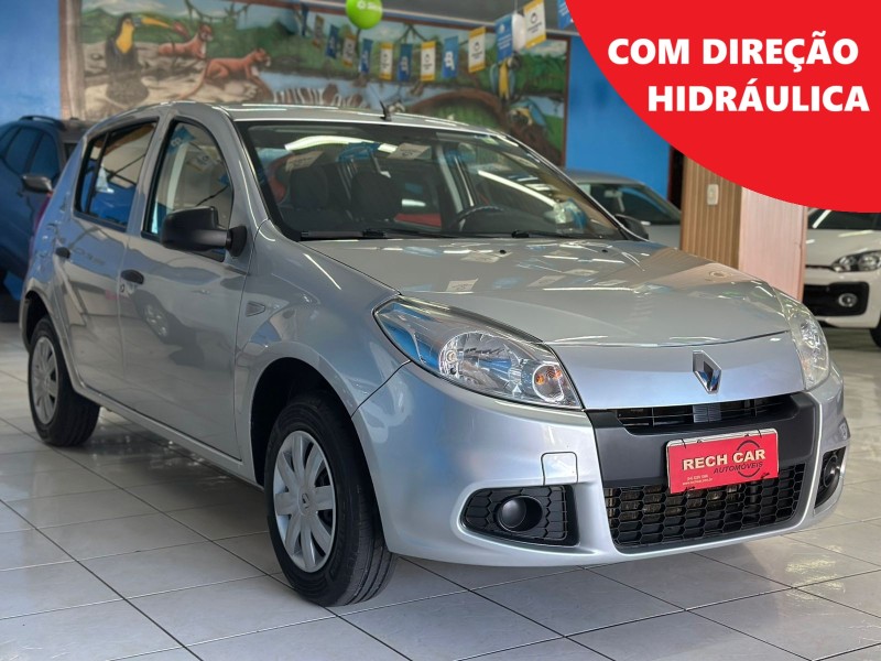 sandero 1.0 authentique 16v flex 4p manual 2013 caxias do sul