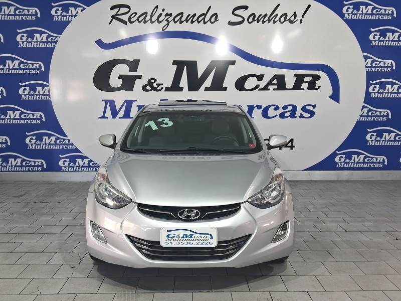 ELANTRA 1.8 GLS 16V GASOLINA 4P AUTOMÁTICO - 2013 - SãO SEBASTIãO DO CAí