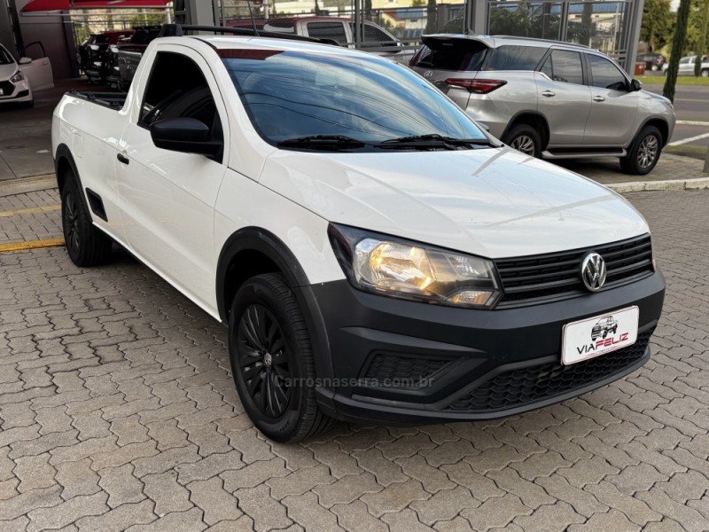 SAVEIRO 1.6 ROBUST CS 8V FLEX 2P MANUAL - 2022 - FELIZ