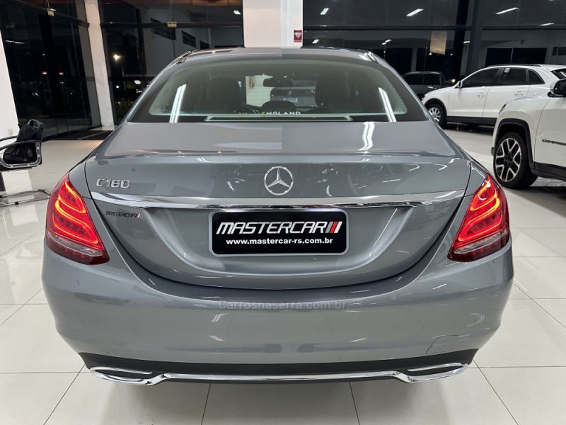 C 180 1.6 CGI EXCLUSIVE 16V TURBO GASOLINA 4P AUTOMÁTICO - 2016 - CHARQUEADAS