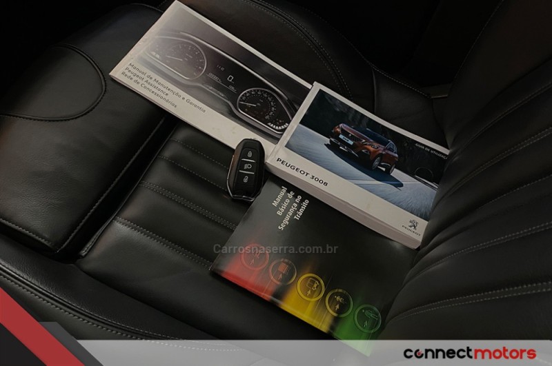 3008 1.6 GRIFFE PACK THP 16V GASOLINA 4P AUTOMÁTICO - 2019 - BENTO GONçALVES