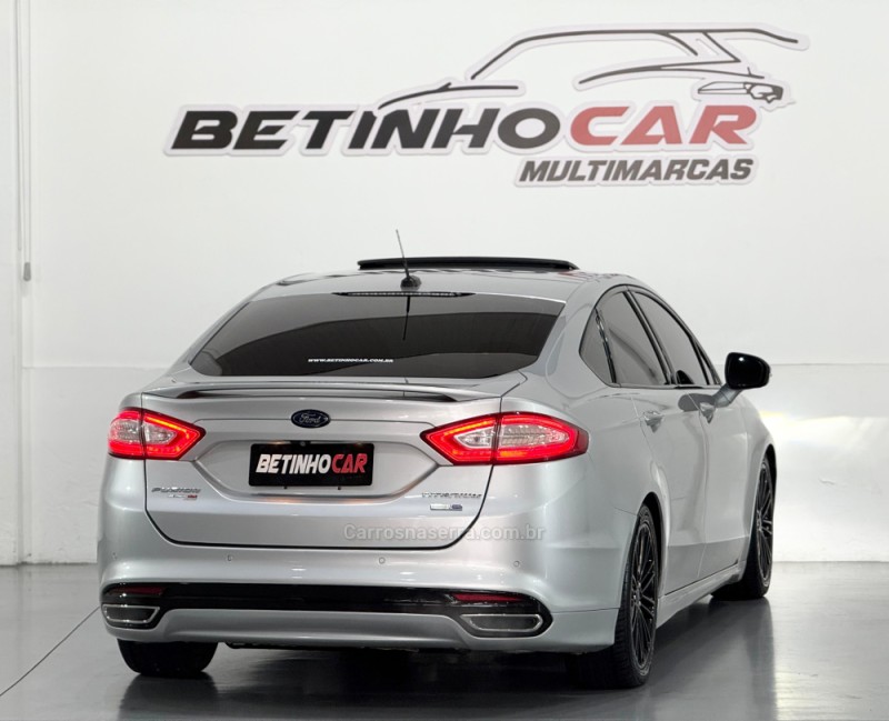 FUSION 2.0 TITANIUM GTDI ECOBOOST AWD AUTOMÁTICO - 2015 - ESTâNCIA VELHA