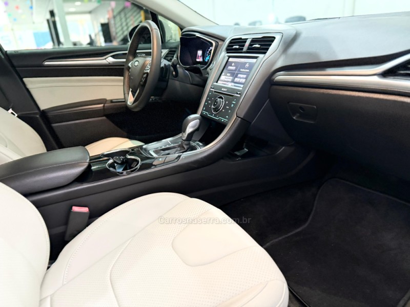 FUSION 2.0 TITANIUM GTDI ECOBOOST AWD AUTOMÁTICO - 2015 - ESTâNCIA VELHA