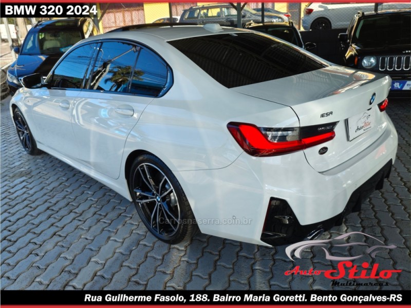 320I 2.0 M SPORT 16V TURBO ACTIVEFLEX 4P AUTOMÁTICO - 2024 - BENTO GONçALVES