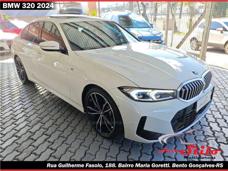 320I 2.0 M SPORT 16V TURBO ACTIVEFLEX 4P AUTOMÁTICO - 2024 - BENTO GONçALVES