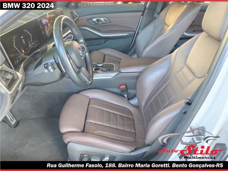 320I 2.0 M SPORT 16V TURBO ACTIVEFLEX 4P AUTOMÁTICO - 2024 - BENTO GONçALVES