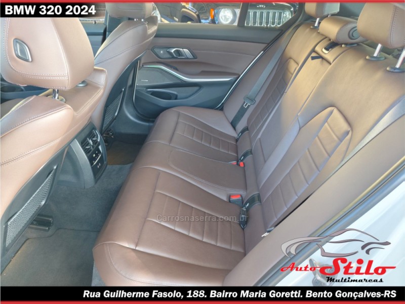 320I 2.0 M SPORT 16V TURBO ACTIVEFLEX 4P AUTOMÁTICO - 2024 - BENTO GONçALVES
