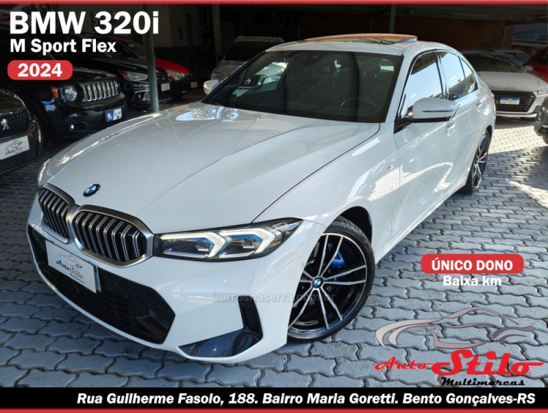 320i 2.0 m sport 16v turbo activeflex 4p automatico 2024 bento goncalves