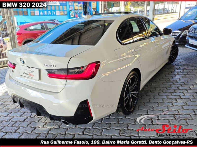320I 2.0 M SPORT 16V TURBO ACTIVEFLEX 4P AUTOMÁTICO - 2024 - BENTO GONçALVES