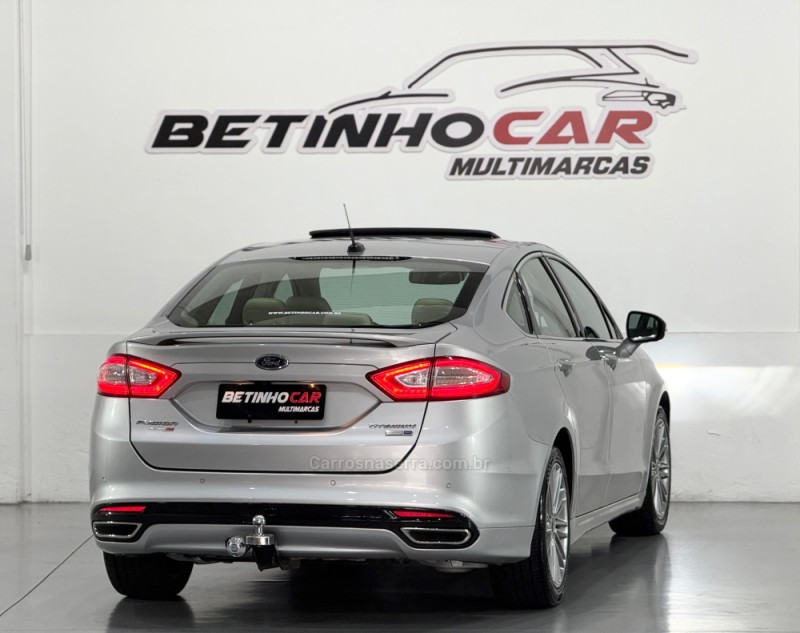 FUSION 2.0 TITANIUM AWD 16V GASOLINA 4P AUTOMÁTICO - 2015 - ESTâNCIA VELHA