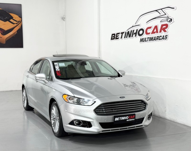FUSION 2.0 TITANIUM AWD 16V GASOLINA 4P AUTOMÁTICO - 2015 - ESTâNCIA VELHA