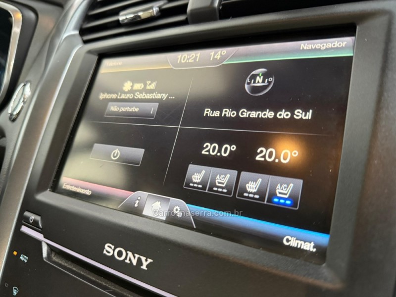 FUSION 2.0 TITANIUM AWD 16V GASOLINA 4P AUTOMÁTICO - 2015 - ESTâNCIA VELHA