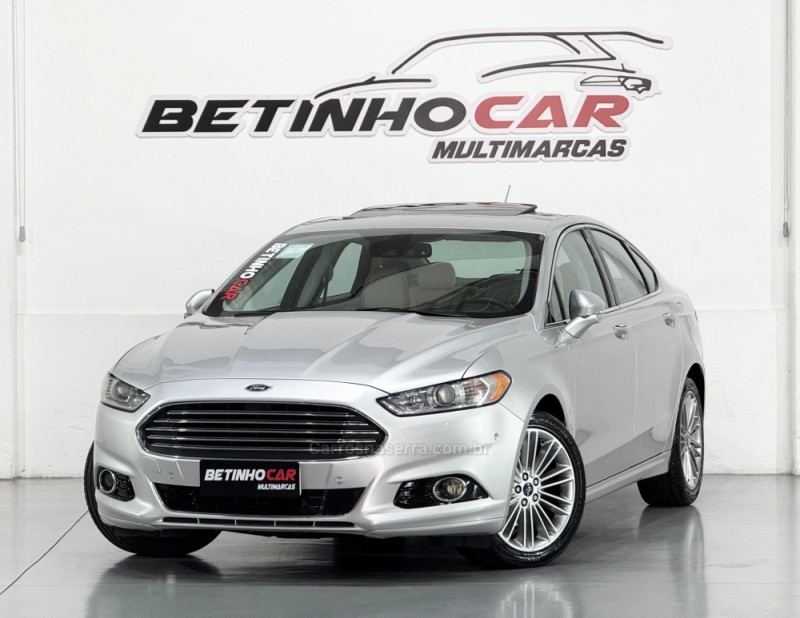 FUSION 2.0 TITANIUM AWD 16V GASOLINA 4P AUTOMÁTICO - 2015 - ESTâNCIA VELHA