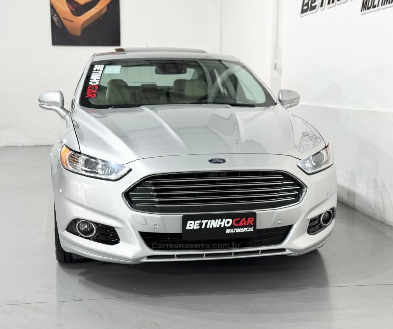 FUSION 2.0 TITANIUM AWD 16V GASOLINA 4P AUTOMÁTICO - 2015 - ESTâNCIA VELHA